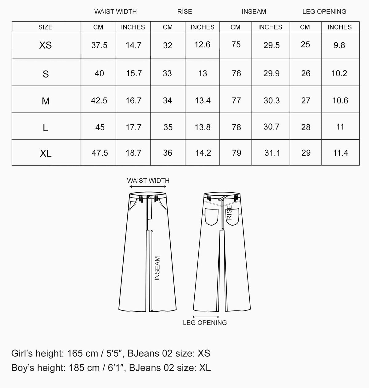 Size guide