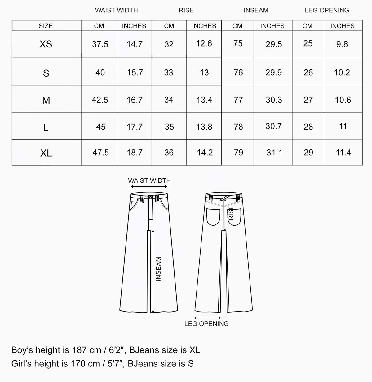 Size guide