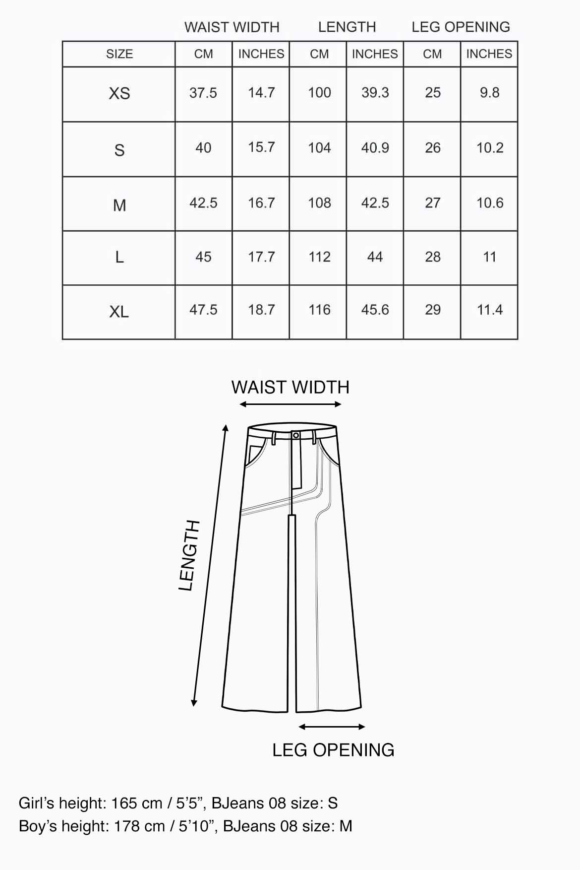Size guide