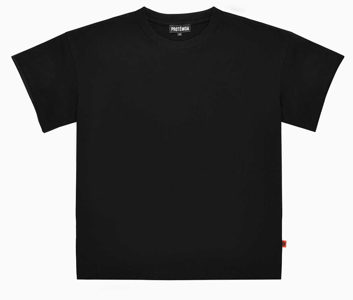 Black Relaxed T-Shirt