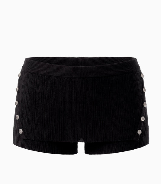 Touch Black Shorts