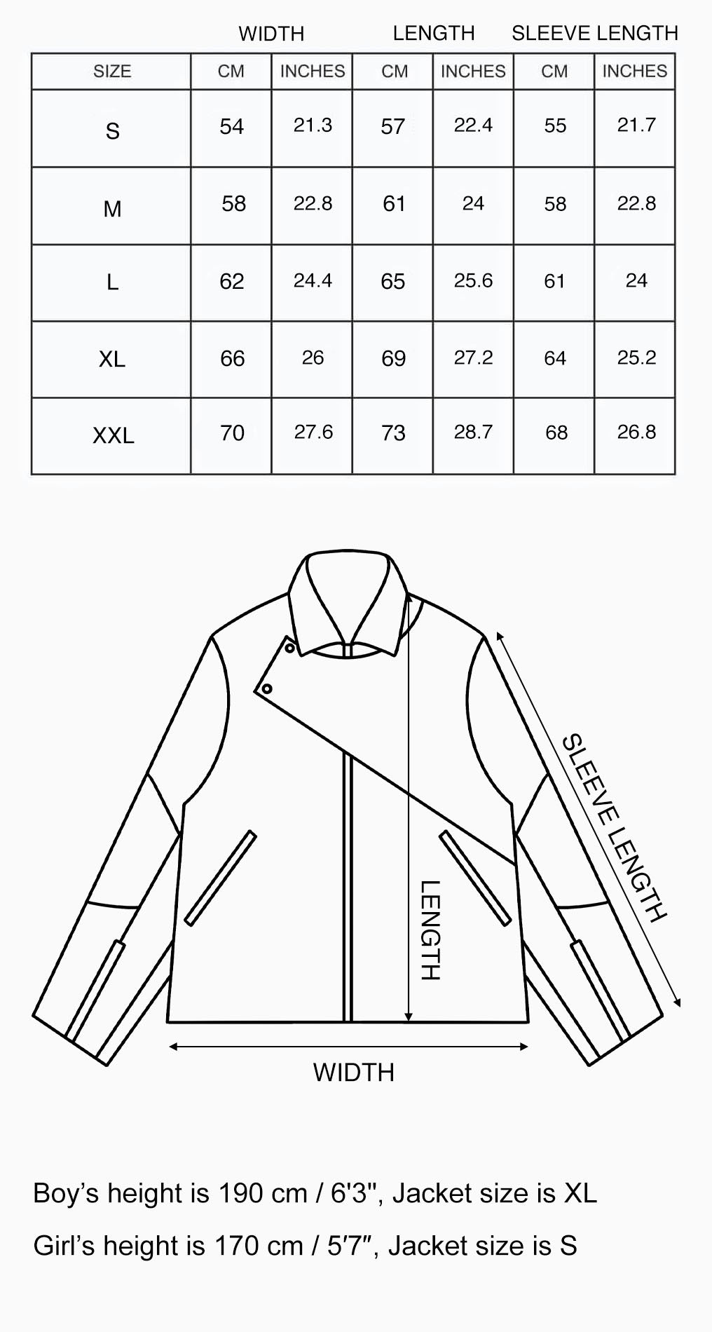 Size guide