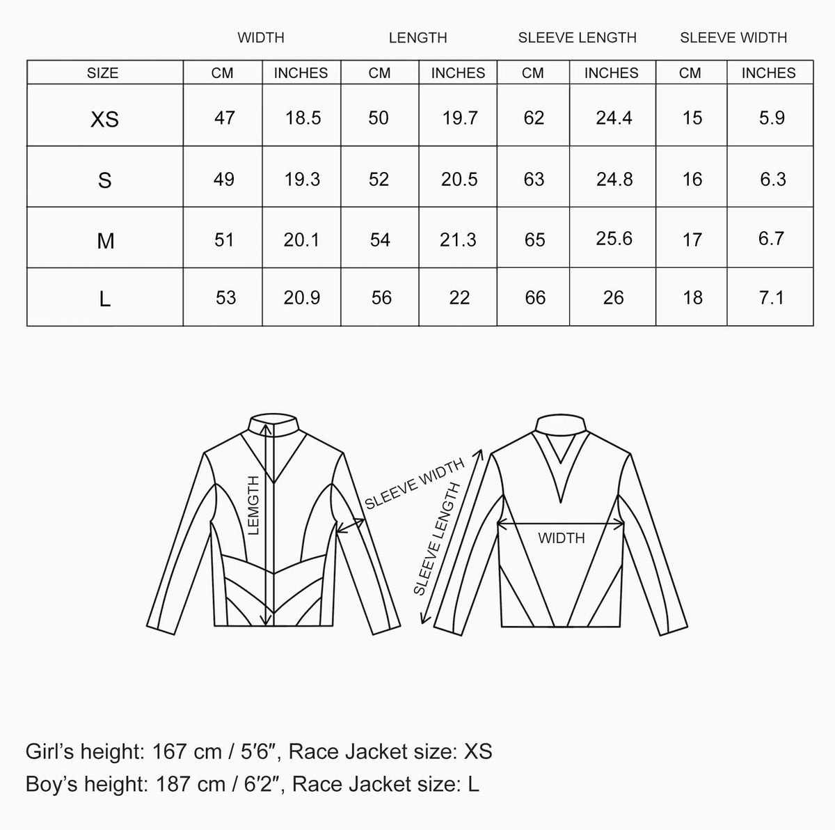 Size guide
