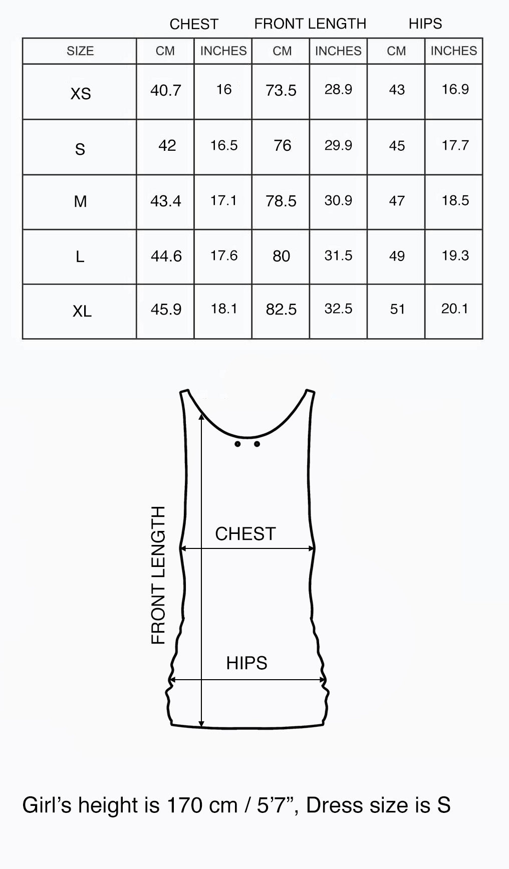 Size guide