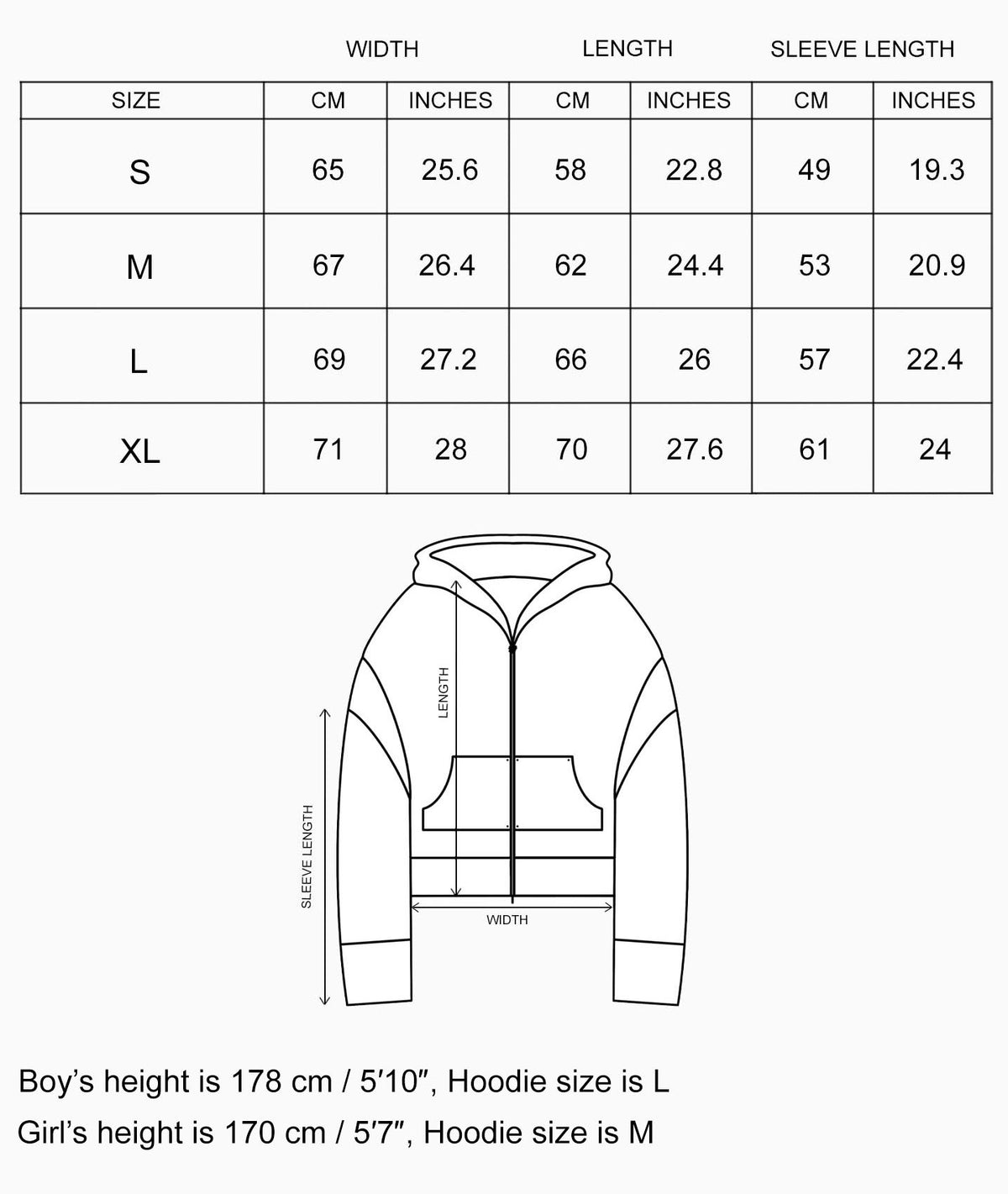 Size guide