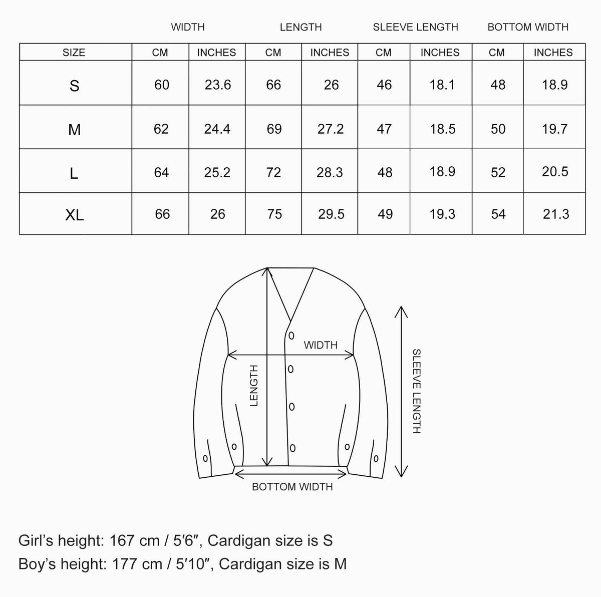 Size guide