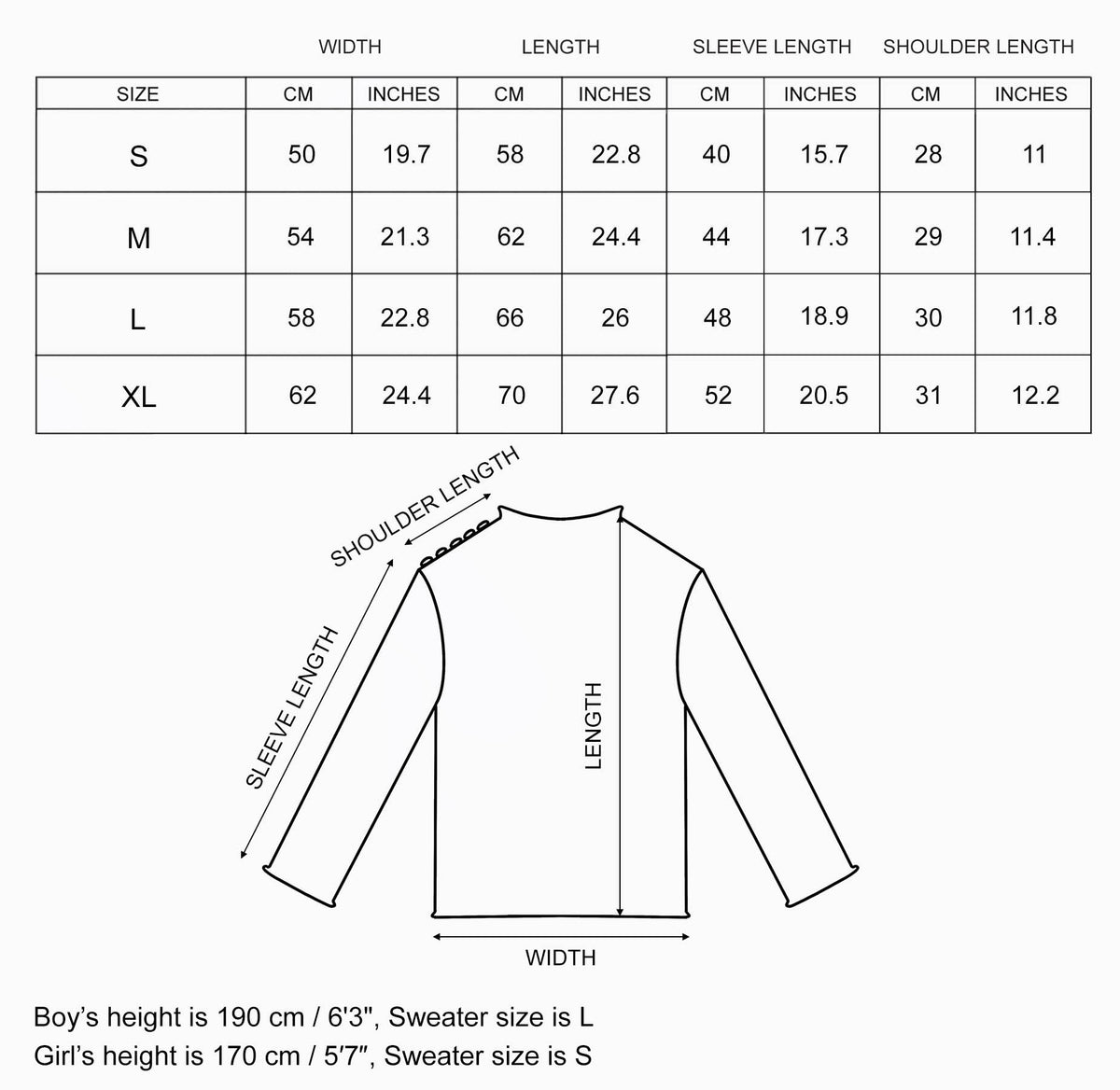 Size guide