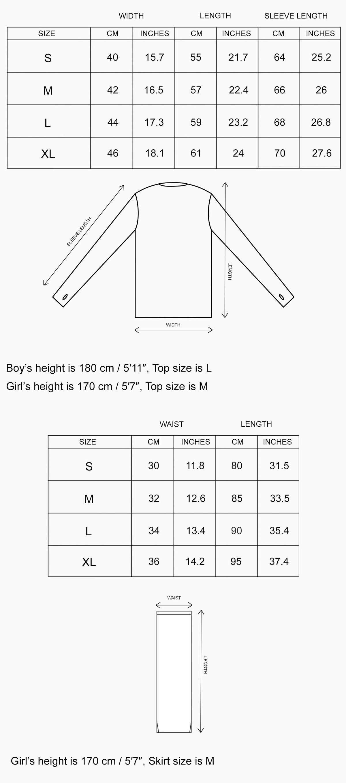 Size guide