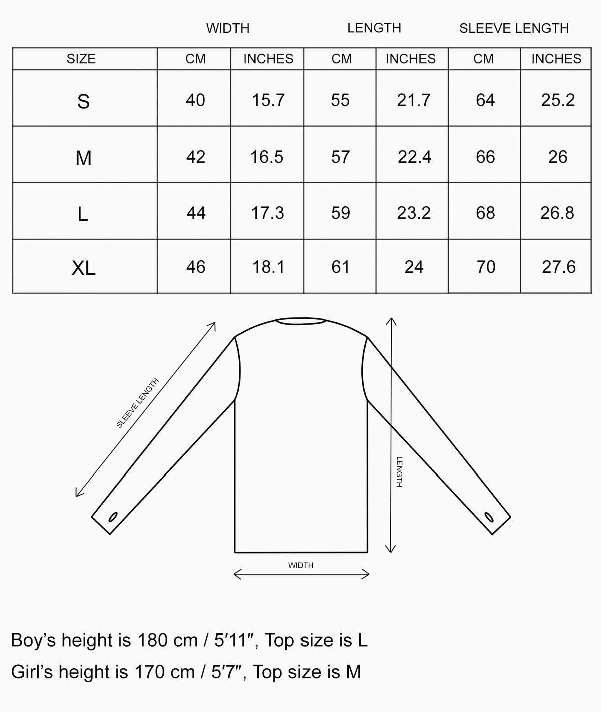 Size guide