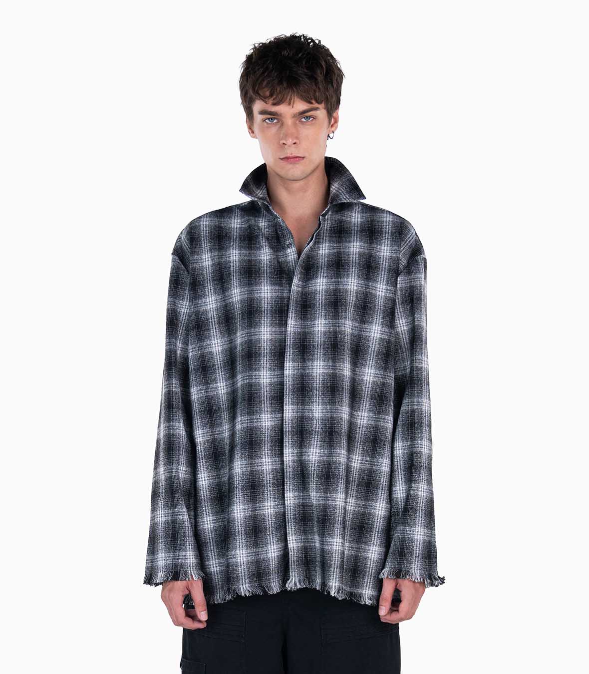 Plaid Grey Shirt