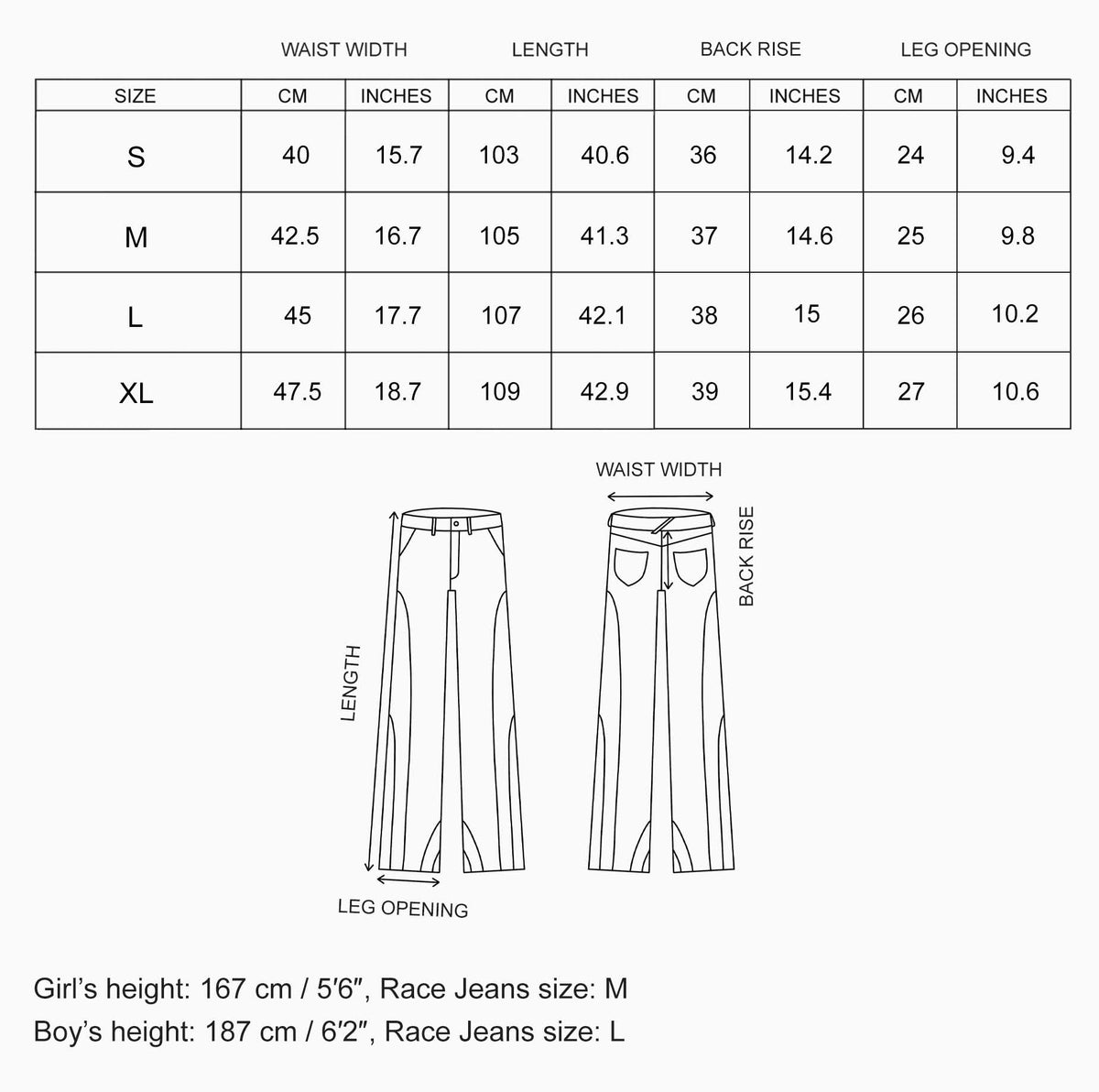 Size guide