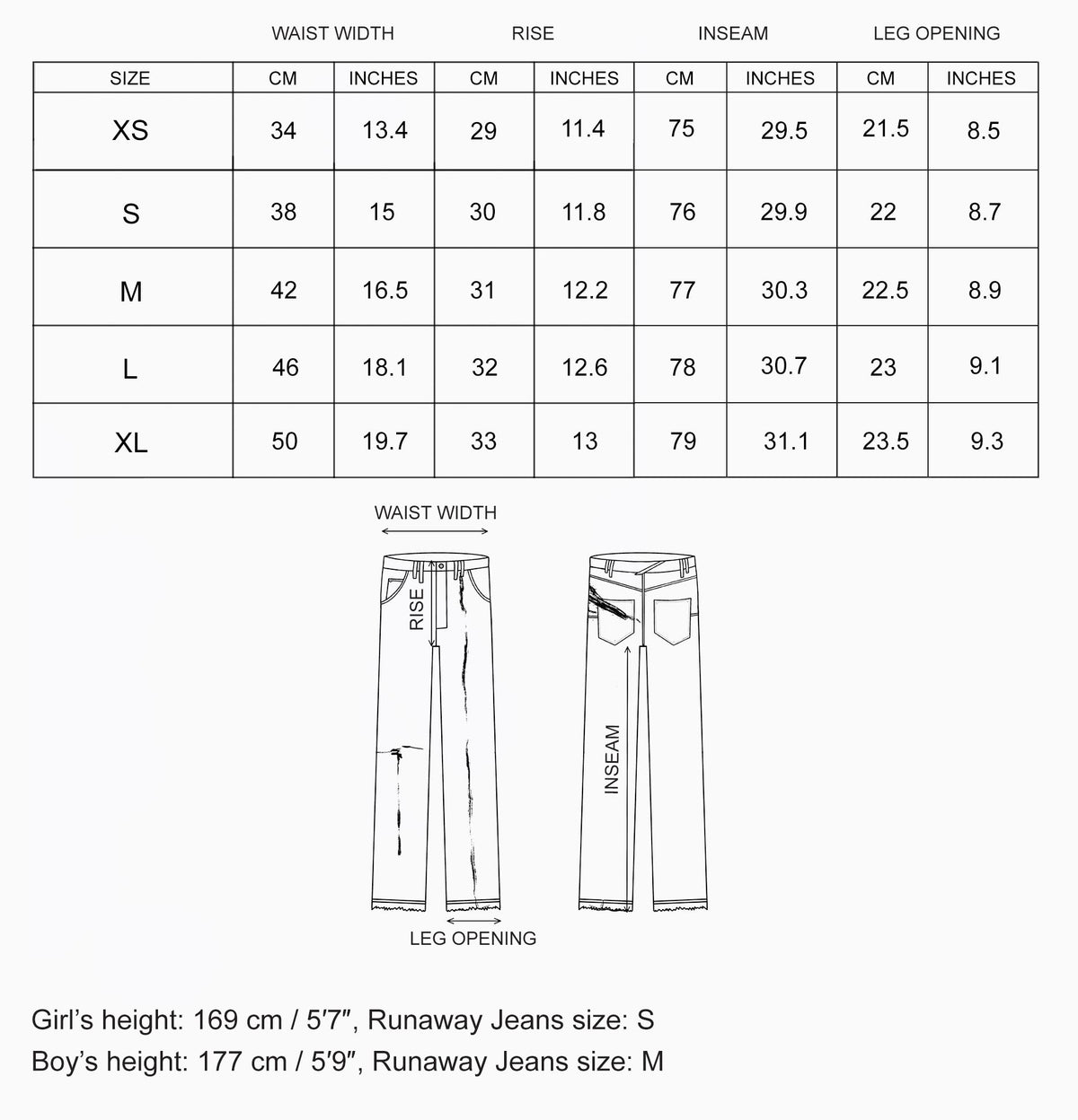 Size guide