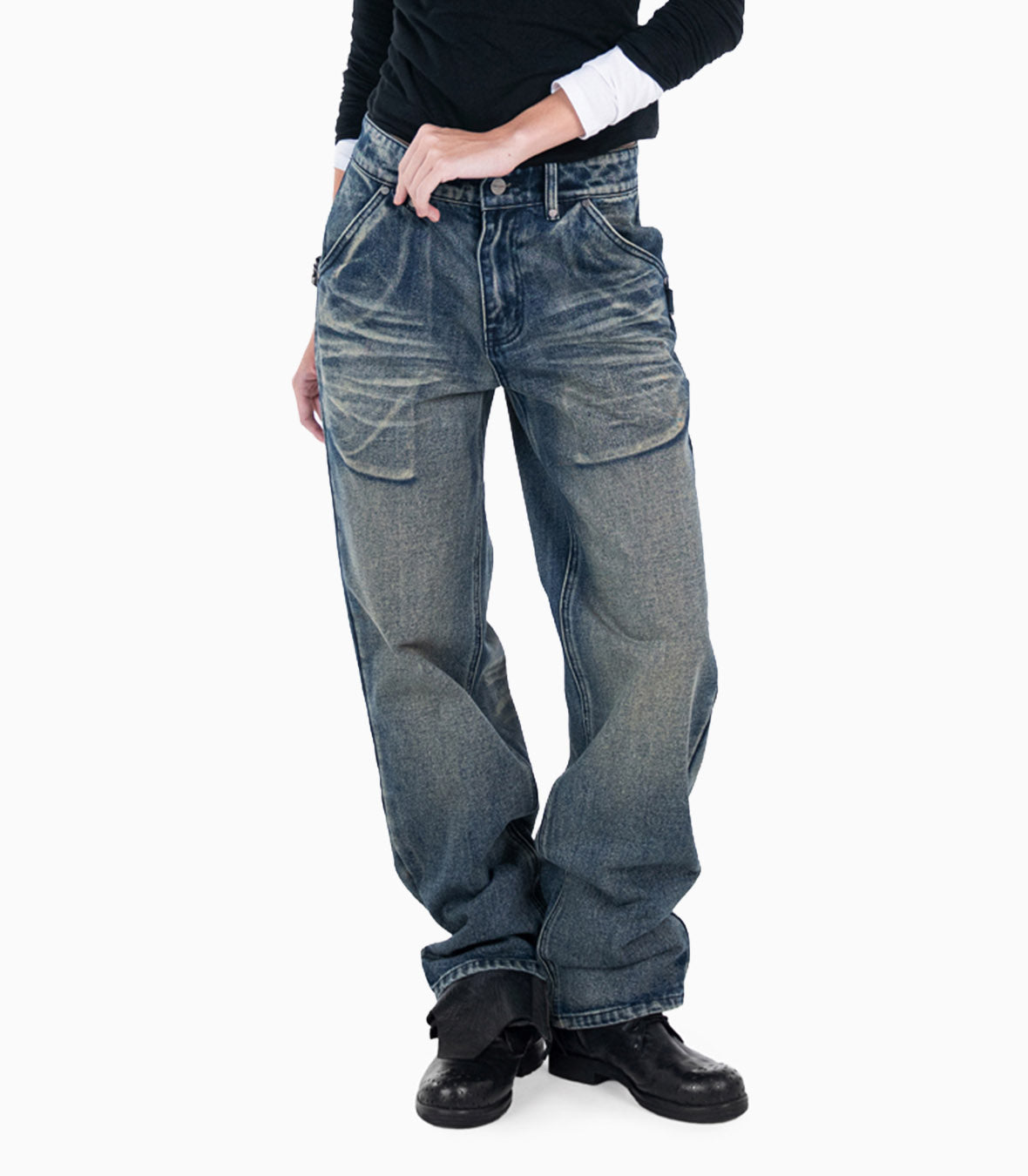 Straight Jeans 01