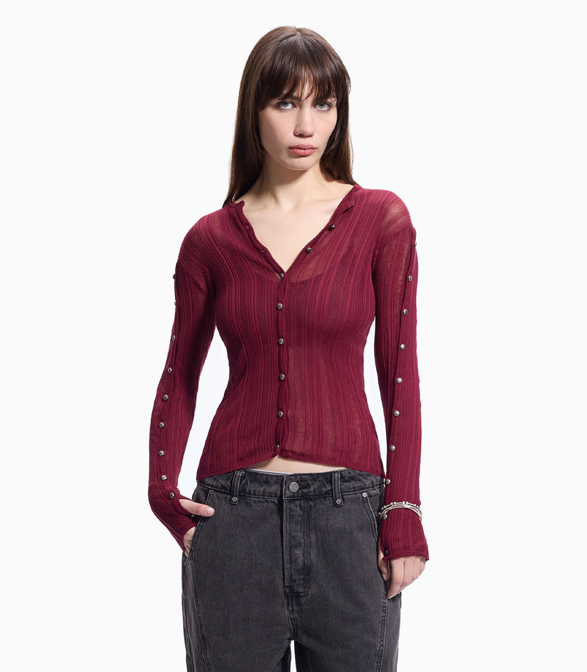 Touch Red Cardigan