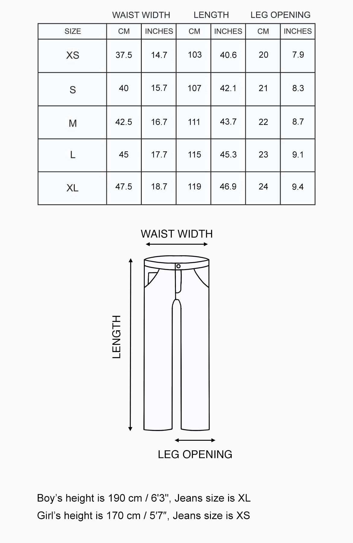 Size guide