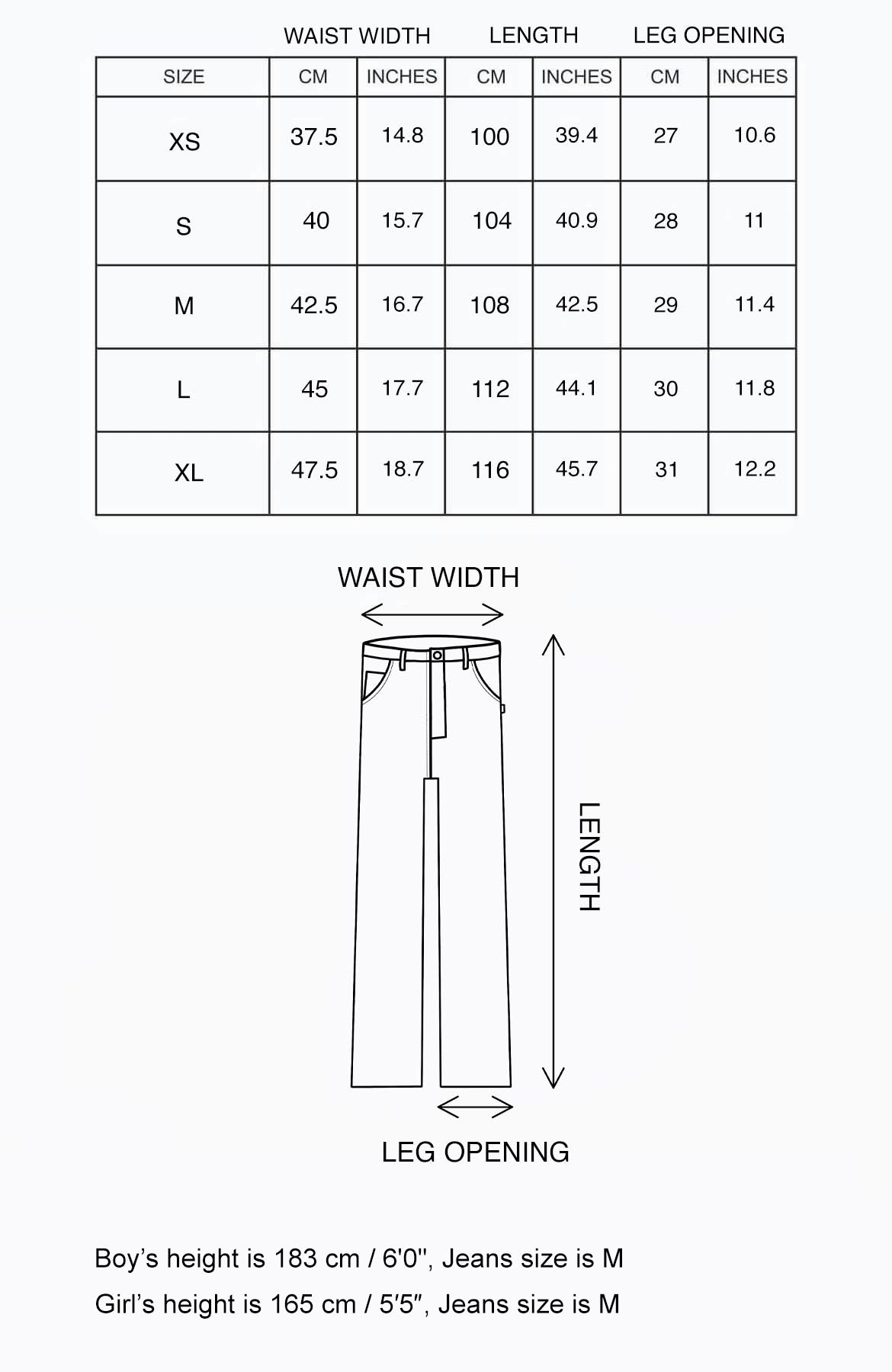 Size guide