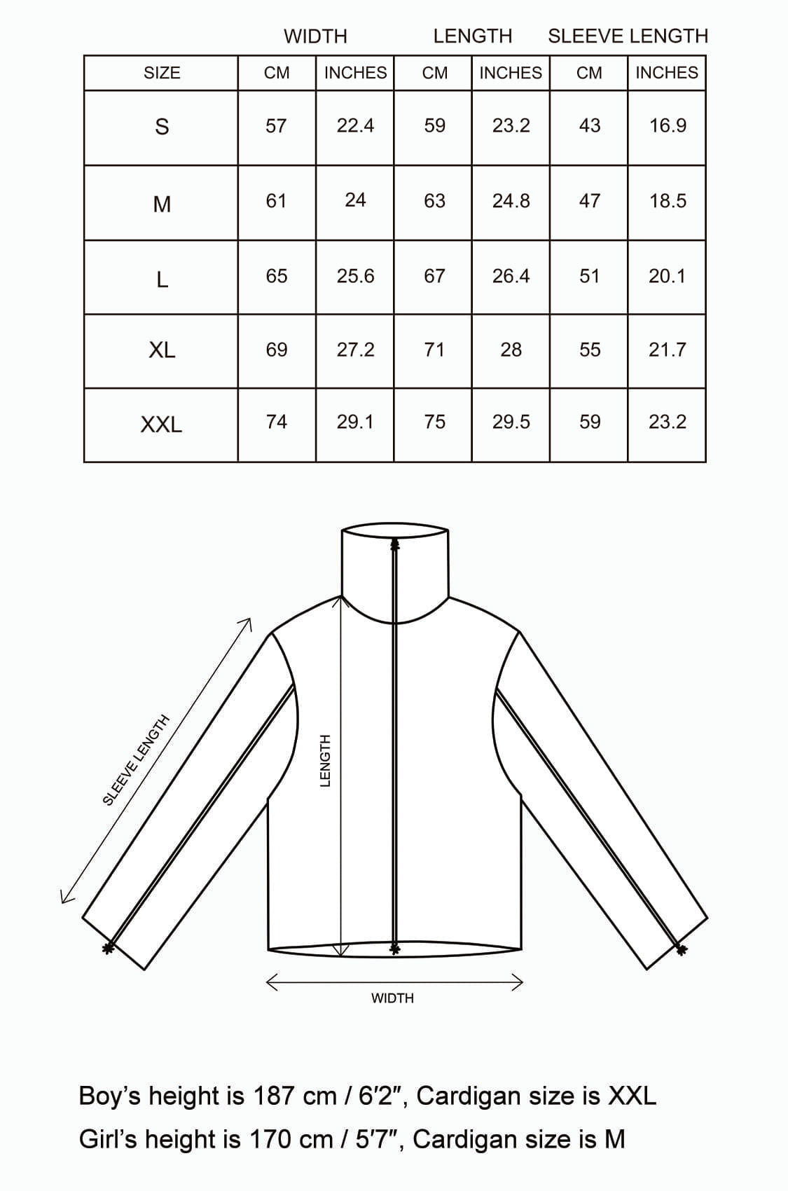 Size guide